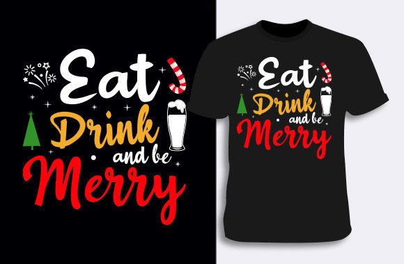 Christmas T-shirt Design 4