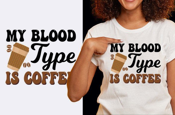 Coffee T-shirt Design 11: Graphics for Authentic T-Shirt Designs