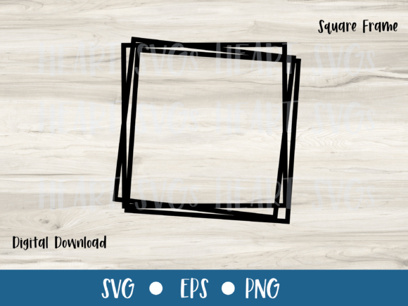 Square Frame: Graphics & Print Templates for Digital Sellers