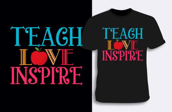 Teacher T-shirt Design 16