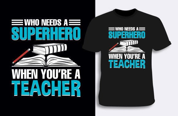Teacher T-shirt Design 4: Graphics for Warm, Authentic T-Shirt Designs